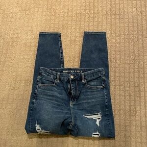 American Eagle curvy super hi-rise jegging